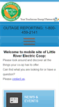 Mobile Screenshot of littleriverelectric.com